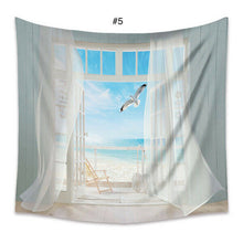 Load image into Gallery viewer, Tapestry Home Decor Wall Hanging Living Bed room Tablecloth Scenery Window View