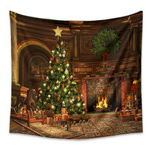 Load image into Gallery viewer, Tapestry Home Decor Wall Hanging Living Room Bedroom Christmas Fireplace gift