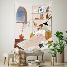 Load image into Gallery viewer, Tapestry Home Decor Wall Hanging Living Bed room Tablecloth Life Natural Chic