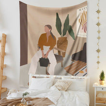 Load image into Gallery viewer, Tapestry Home Decor Wall Hanging Living Bed room Tablecloth Life Natural Chic