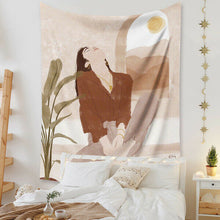 Load image into Gallery viewer, Tapestry Home Decor Wall Hanging Living Bed room Tablecloth Life Natural Chic