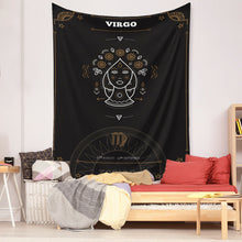 Load image into Gallery viewer, Tapestry Home Decor Wall Hanging Living Bed room Tablecloth Zodiac Virgo bohemia