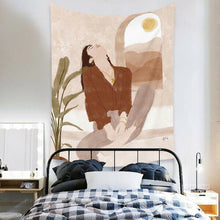 Load image into Gallery viewer, Tapestry Home Decor Wall Hanging Living Bed room Tablecloth Life Natural Chic