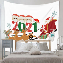 Load image into Gallery viewer, Tapestry Home Decor Wall Hanging Living Room Bedroom Christmas Gift Santa 2021