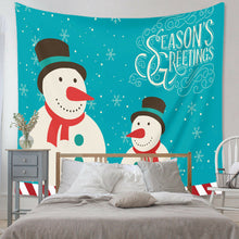 Load image into Gallery viewer, Tapestry Home Decor Wall Hanging Living Room Bedroom Christmas Gift Snowman
