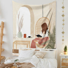 Load image into Gallery viewer, Tapestry Home Decor Wall Hanging Living Bed room Tablecloth Life Natural Chic