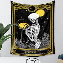 Load image into Gallery viewer, Tapestry Home Decor Wall Hanging Living Bed room Tablecloth Tarot card Strength