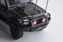 Load image into Gallery viewer, Autobots 1:64 Black Land Cruiser J70 LC79 Pickup Crew Cab Model Diecast Car