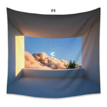 Load image into Gallery viewer, Tapestry Home Decor Wall Hanging Living Bed room Tablecloth Scenery Window View