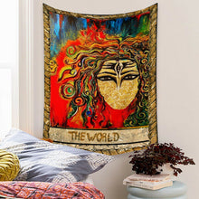 Load image into Gallery viewer, Tapestry Home Decor Wall Hanging Living Bed room Tablecloth Tarot Card World