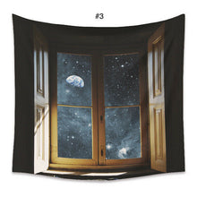 Load image into Gallery viewer, Tapestry Home Decor Wall Hanging Living Bed room Tablecloth Scenery Window View