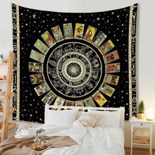 Load image into Gallery viewer, Tapestry Home Decor Wall Hanging Living Bed room Tablecloth Bohemia Tarot Card