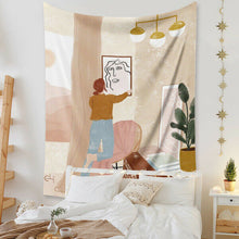 Load image into Gallery viewer, Tapestry Home Decor Wall Hanging Living Bed room Tablecloth Life Natural Chic