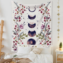 Load image into Gallery viewer, Tapestry Home Decor Wall Hanging Living Bed room Tablecloth Bohemia Moon flora