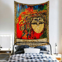 Load image into Gallery viewer, Tapestry Home Decor Wall Hanging Living Bed room Tablecloth Tarot Card World