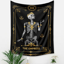 Load image into Gallery viewer, Tapestry Home Decor Wall Hanging Living Bed room Tablecloth Skull Tarot Empress