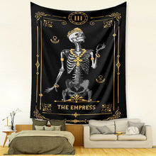 Load image into Gallery viewer, Tapestry Home Decor Wall Hanging Living Bed room Tablecloth Skull Tarot Empress