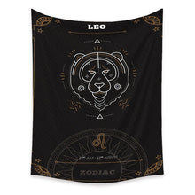 Load image into Gallery viewer, Tapestry Home Decor Wall Hanging Living Bed room Tablecloth Zodiac Leo bohemia