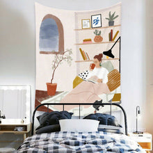 Load image into Gallery viewer, Tapestry Home Decor Wall Hanging Living Bed room Tablecloth Life Natural Chic