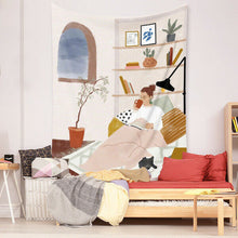 Load image into Gallery viewer, Tapestry Home Decor Wall Hanging Living Bed room Tablecloth Life Natural Chic