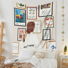 Load image into Gallery viewer, Tapestry Home Decor Wall Hanging Living Bed room Tablecloth Life Natural Chic
