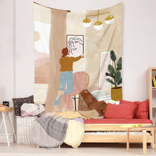 Load image into Gallery viewer, Tapestry Home Decor Wall Hanging Living Bed room Tablecloth Life Natural Chic