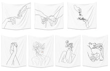 Load image into Gallery viewer, Tapestry Home Decor Wall Hanging Living Bed room Tablecloth Artistic Abstract