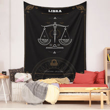 Load image into Gallery viewer, Tapestry Home Decor Wall Hanging Living Bed room Tablecloth Zodiac Libra bohemia