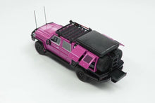 Load image into Gallery viewer, Autobots 1:64 Purple Land Cruiser J70 LC79 Pickup Crew Cab Model Diecast Car