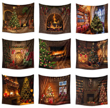 Load image into Gallery viewer, Tapestry Home Decor Wall Hanging Living Room Bedroom Christmas Fireplace gift