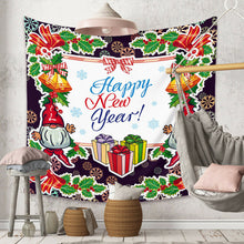 Load image into Gallery viewer, Tapestry Home Decor Wall Hanging Living Room Bedroom Christmas Bell Santa Gift