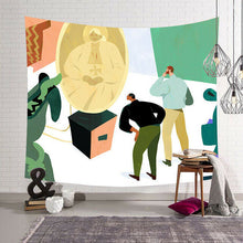 Load image into Gallery viewer, Tapestry Home Decor Wall Hanging Living Room Bedroom Abstract Aesthetic Art
