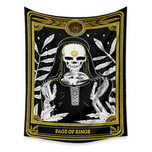 Load image into Gallery viewer, Tapestry Home Decor Wall Hanging Living Bed room Tablecloth Tarot Page Rings