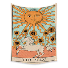Load image into Gallery viewer, Tapestry Home Decor Wall Hanging Living Bed room Tablecloth Bohemia Tarot Sun