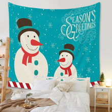 Load image into Gallery viewer, Tapestry Home Decor Wall Hanging Living Room Bedroom Christmas Gift Snowman