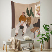 Load image into Gallery viewer, Tapestry Home Decor Wall Hanging Living Bed room Tablecloth Life Natural Chic