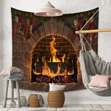 Load image into Gallery viewer, Tapestry Home Decor Wall Hanging Living Room Bedroom Christmas Fireplace Gift