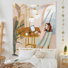 Load image into Gallery viewer, Tapestry Home Decor Wall Hanging Living Bed room Tablecloth Life Natural Chic