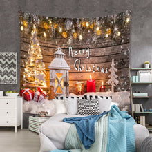 Load image into Gallery viewer, Tapestry Home Decor Wall Hanging Living Room Bedroom Christmas Gift Snow Candle