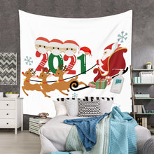 Load image into Gallery viewer, Tapestry Home Decor Wall Hanging Living Room Bedroom Christmas Gift Santa 2021