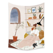 Load image into Gallery viewer, Tapestry Home Decor Wall Hanging Living Bed room Tablecloth Life Natural Chic