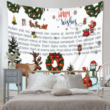 Load image into Gallery viewer, Tapestry Home Decor Wall Hanging Living Room Bedroom Christmas Deer Santa Gift