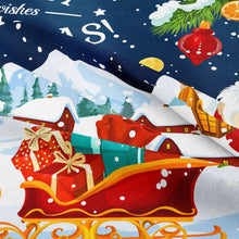 Load image into Gallery viewer, Tapestry Home Decor Wall Hanging Living Room Bedroom Christmas Gift Santa Snow