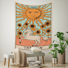 Load image into Gallery viewer, Tapestry Home Decor Wall Hanging Living Bed room Tablecloth Bohemia Tarot Sun