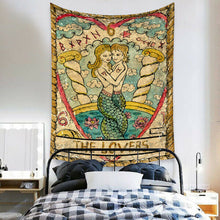Load image into Gallery viewer, Tapestry Home Decor Wall Hanging Living Bed room Tablecloth Tarot Card Lovers