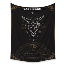 Load image into Gallery viewer, Tapestry Home Decor Wall Hanging Living Bed room Tablecloth Zodiac Capricorn