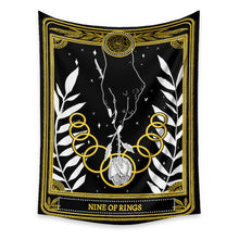 Load image into Gallery viewer, Tapestry Home Decor Wall Hanging Living Bed room Tablecloth Tarot Nine Rings