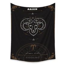 Load image into Gallery viewer, Tapestry Home Decor Wall Hanging Living Bed room Tablecloth Zodiac Aries