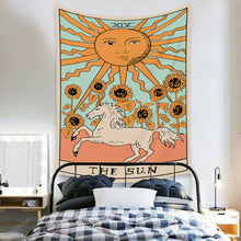 Load image into Gallery viewer, Tapestry Home Decor Wall Hanging Living Bed room Tablecloth Bohemia Tarot Sun
