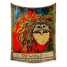 Load image into Gallery viewer, Tapestry Home Decor Wall Hanging Living Bed room Tablecloth Tarot Card World